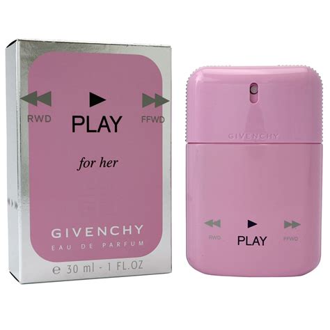 givenchy parfum play for her|Givenchy play eau de toilette.